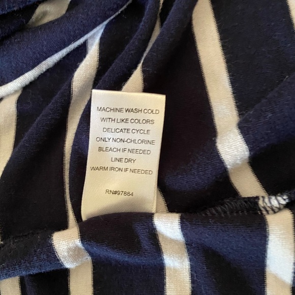 NWOT ~ Lemon Tart Striped Shirt - Picture 6 of 6